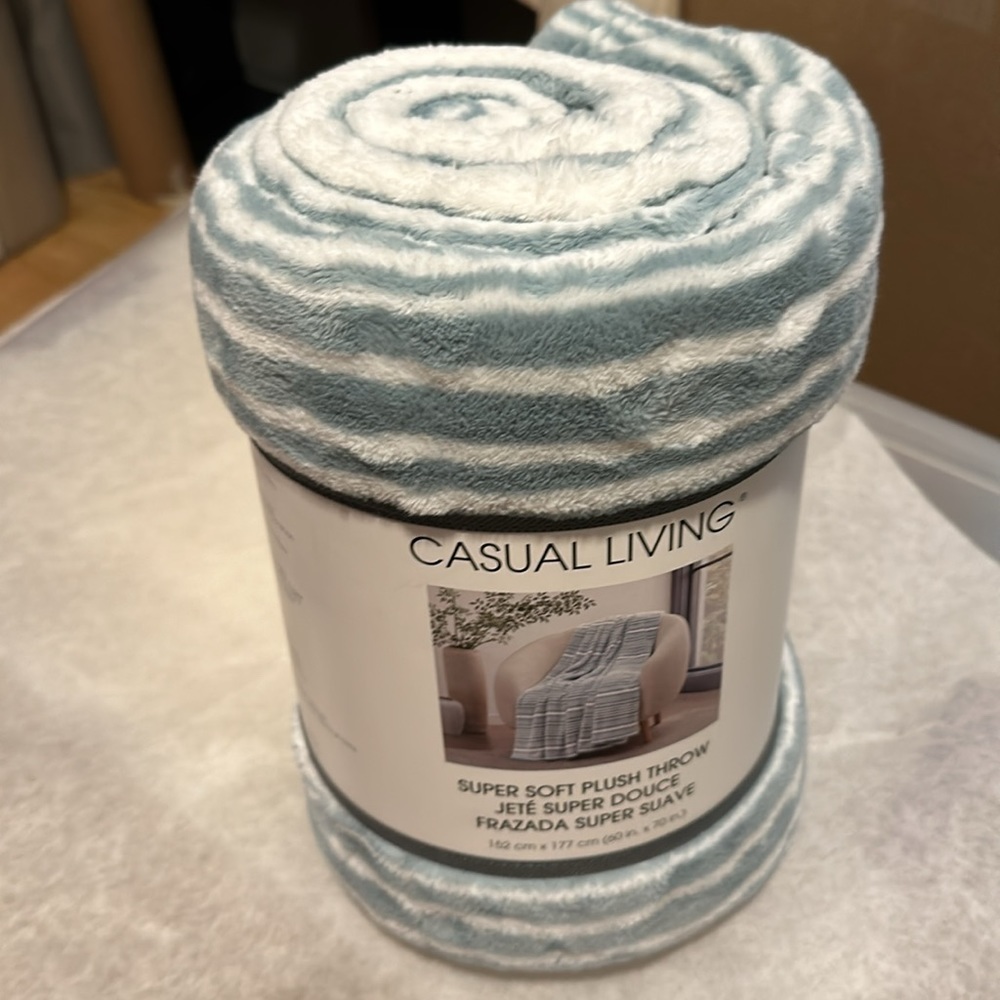 Super soft Plush Throw 60x70 NWOT